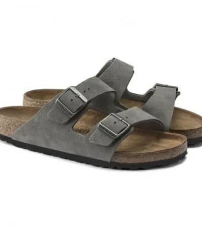 Classy Birkenstock Arizona Grey Suede For Men (BH999)