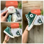 Classy Converse Chuck 70 Green Shoes For Men (BH970) - Image 3