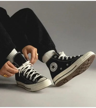 Classy Converse Chuck 70 High Black Shoes For Men (BH1079)