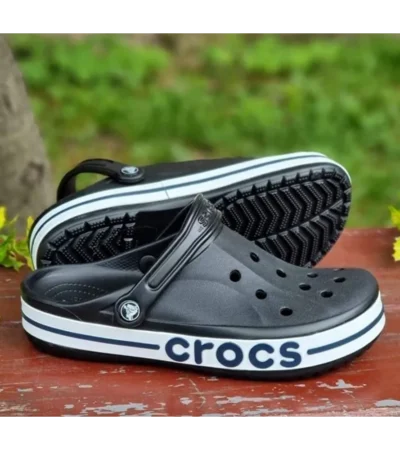Classy Crocs Classic Bayaband Clogs Black For Men (BH983)