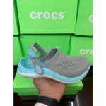 Classy Crocs Literide 360 Sky Blue Shoes For Men (SHI220) - Image 2