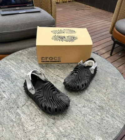 Classy Crocs Pollex Burberry Clogs For Men (BH826) - Image 2