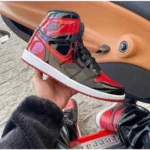Classy Jordan 1 Retro High OG Patent Bred Shoes For Men (SHI157) - Image 2