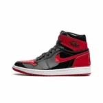 Classy Jordan 1 Retro High OG Patent Bred Shoes For Men (SHI157) - Image 3