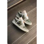 Classy Jordan Retro 1 Low SE Craft Light Olive Shoes For Men (SHI195) - Image 2