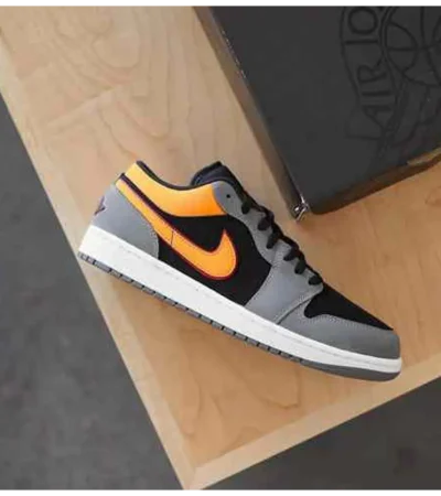Classy Jordan Retro 1 Low SE Vivid Orange Shoes For Men (SHI221) - Image 2