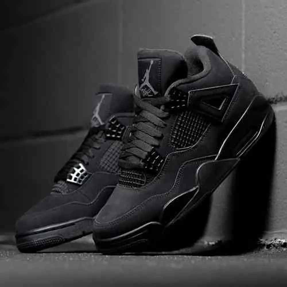 Classy-Jordan-Retro-4-Black-Cat-Shoes-For-Men-Shi243.Webp Classy Jordan Retro 4 Black Cat Shoes For Men (Shi243)