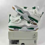Classy Jordan Retro 4 Pine Green Shoes For Men (SHI154) - Image 3