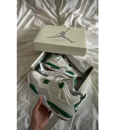 Classy Jordan Retro 4 Pine Green Shoes For Men (SHI154)