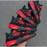 Classy Jordan Retro 4 Thunder Red Shoes For Men (SHI173) - Image 2