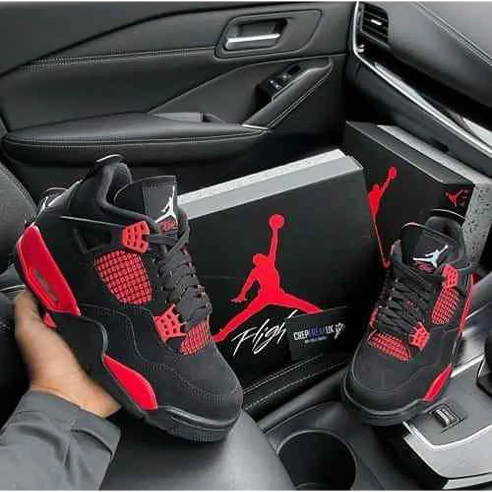 Classy-Jordan-Retro-4-Thunder-Red-Shoes-For-Men-Shi173.Webp Classy Jordan Retro 4 Thunder Red Shoes For Men (Shi173)