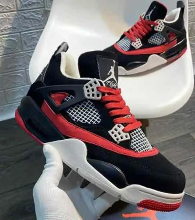 Classy Jordan Retro 4 Travis Scott Red Cactus Shoes For Men (SHI239) - Image 2