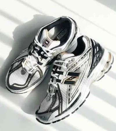 Classy New Balance 1906R White Gold Shoes For Men (SHI200) - Image 2