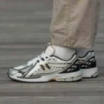 Classy New Balance 1906R White Gold Shoes For Men (SHI200) - Image 3
