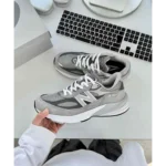 Classy New Balance 990 V6 Classic Grey Reflective Shoes For Men (SHI215) - Image 2