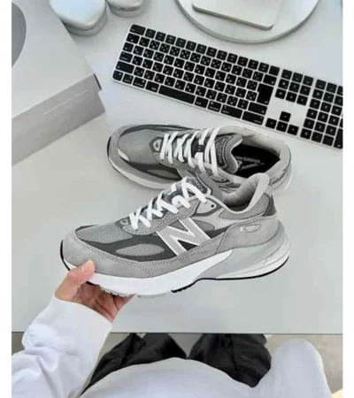 Classy New Balance 990 V6 Classic Grey Reflective Shoes For Men (SHI215) - Image 2