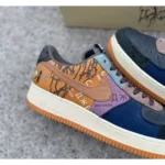 Classy Nike Air Force 1 Low Pre School Cactus Jack Shoes For Men (SHUB289) - Image 2