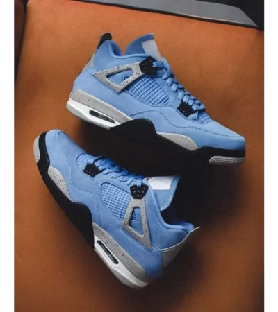 Classy Nike Air Jordan 4 University Blue Shoes For Men (BH1076)