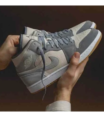 Classy Nike Air Jordan Retro 1 High Coconut Milk Shoes For Men (SHI170) - Image 2
