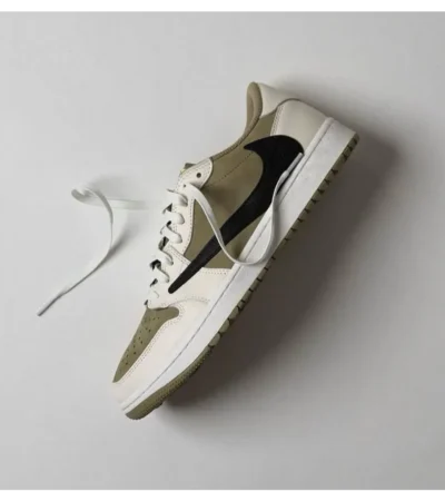 Classy Nike Air Jordan Retro 1 Low Travis Scott X Golf Shoes For Men (BH815) - Image 2