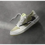 Classy Nike Air Jordan Retro 1 Low Travis Scott X Golf Shoes For Men (BH815)