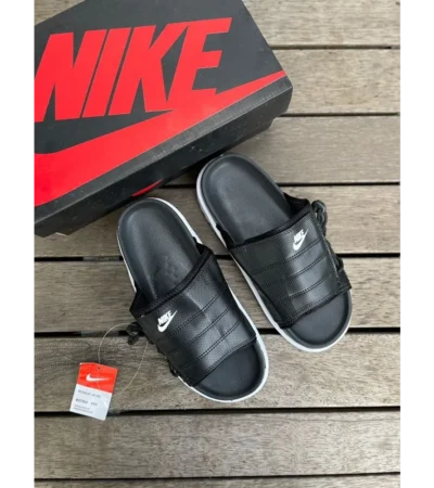 Classy Nike Asuna Black Slide For Men (BH981)