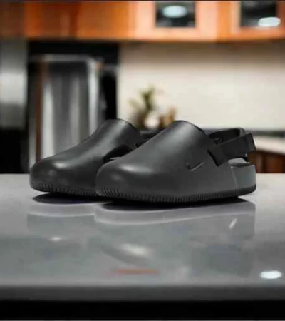 Classy Nike Calm Mule Black Shoes For Men (SHI211) - Image 2
