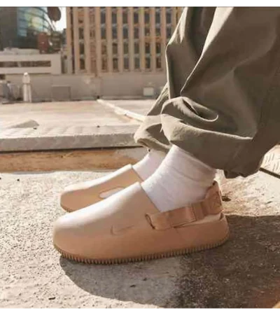 Classy Nike Calm Mule Brown Shoes For Men (SHI212)