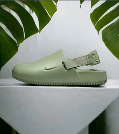 Classy Nike Calm Mule Green Shoes For Men (SHI213)