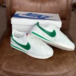 Classy Nike Cortex Green Shoes For Men (BH967) - Image 2