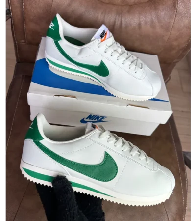 Classy Nike Cortex Green Shoes For Men (BH967)