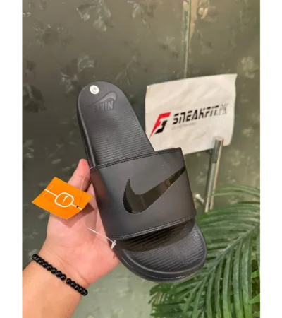 Classy Nike Rebellion Slide Black For Men (BH1034)