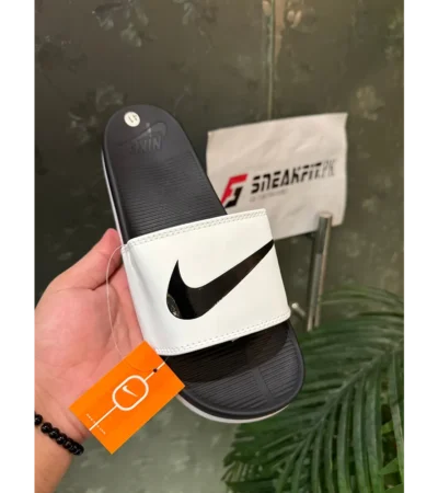 Classy Nike Rebellion Slide White For Men (BH1035)