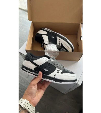 Classy Nike Sb Dunk 2023 Chrome Hearts Sneakers For Men (S1H92)