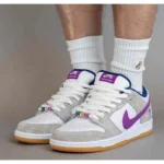 Classy Nike SB Dunk Low X Rayssa Leal Vivid Purple Shoes For Men (SHI197) - Image 3