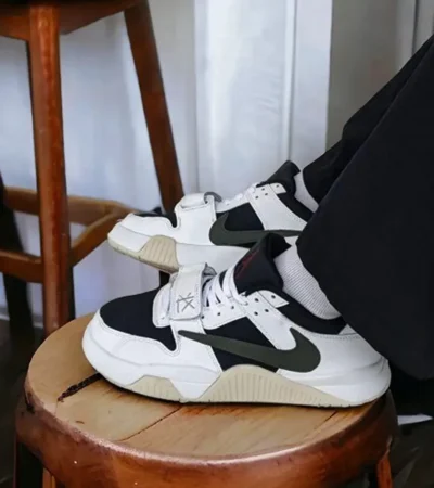 Classy Nike Travis Scott X Jumpman Jordan Cut Shoes For Men (BH1062) - Image 2