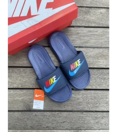 Classy Nike Victori One Be True Blue Slides For Men (SFS1289)