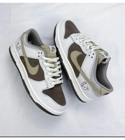 Classy Otomo Katsuhiro X Sb Dunk Low Dark Brown Shoes For Men (SW6207)