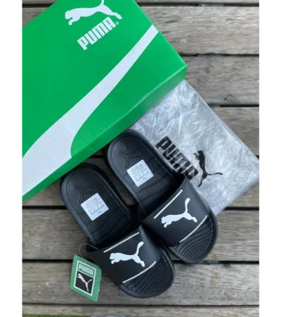 Classy Puma Divecat Black Slide For Men (BH975)