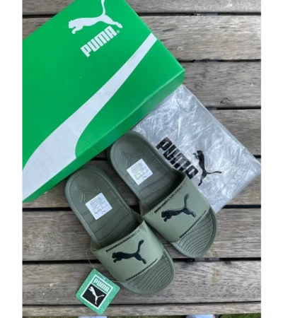 Classy Puma Divecat White Slide For Men (BH977)