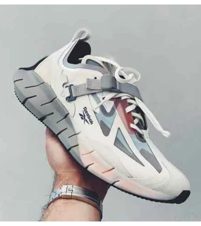 Classy Reebok Zig Kinetica Concept Type 1 Cream Shoes For Men (SHI216) - Image 2