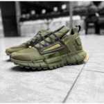 Classy Reebok Zig kinetica Edge Army Green Shoes For Men (SHI233) - Image 3