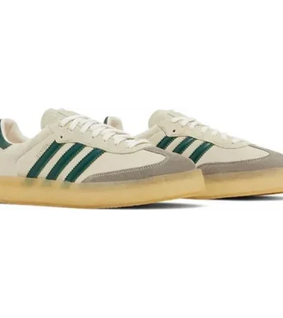 Classy Samba 8th Street Chalk White Shoes For Men (BH840) - Image 2