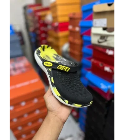 Crocs 360 LiteRide Black Yellow For Men (HS147) - Image 2