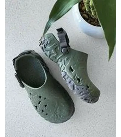 Crocs All Terrain Atlas All Black Clogs For Men (LAB446)