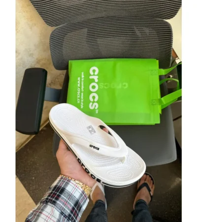 Crocs Baya Band Flip Flops For Men (LAB89)