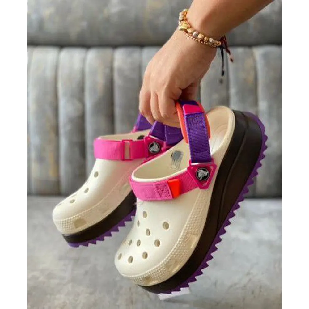 Crocs-Hiker-Clogs-White-Purple-For-Men-Laz519.Webp Crocs Hiker Clogs White Purple For Men (Laz519)