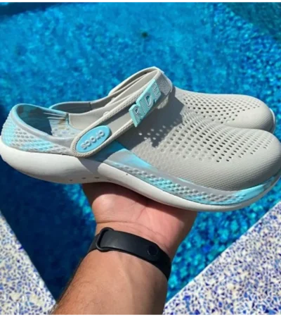 Crocs LiteRide 360 Aqua Grey For Men (HS167)