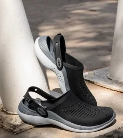 Crocs LiteRide 360 Black Grey For Men (HS166)