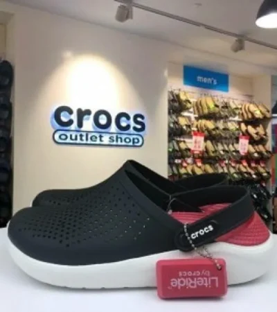 Crocs LiteRide Black Red For Men (HS153)